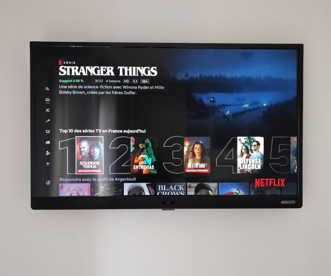 דירות ארג'נטויל Chic Et Moderne+Wifi+Netflix מראה חיצוני תמונה